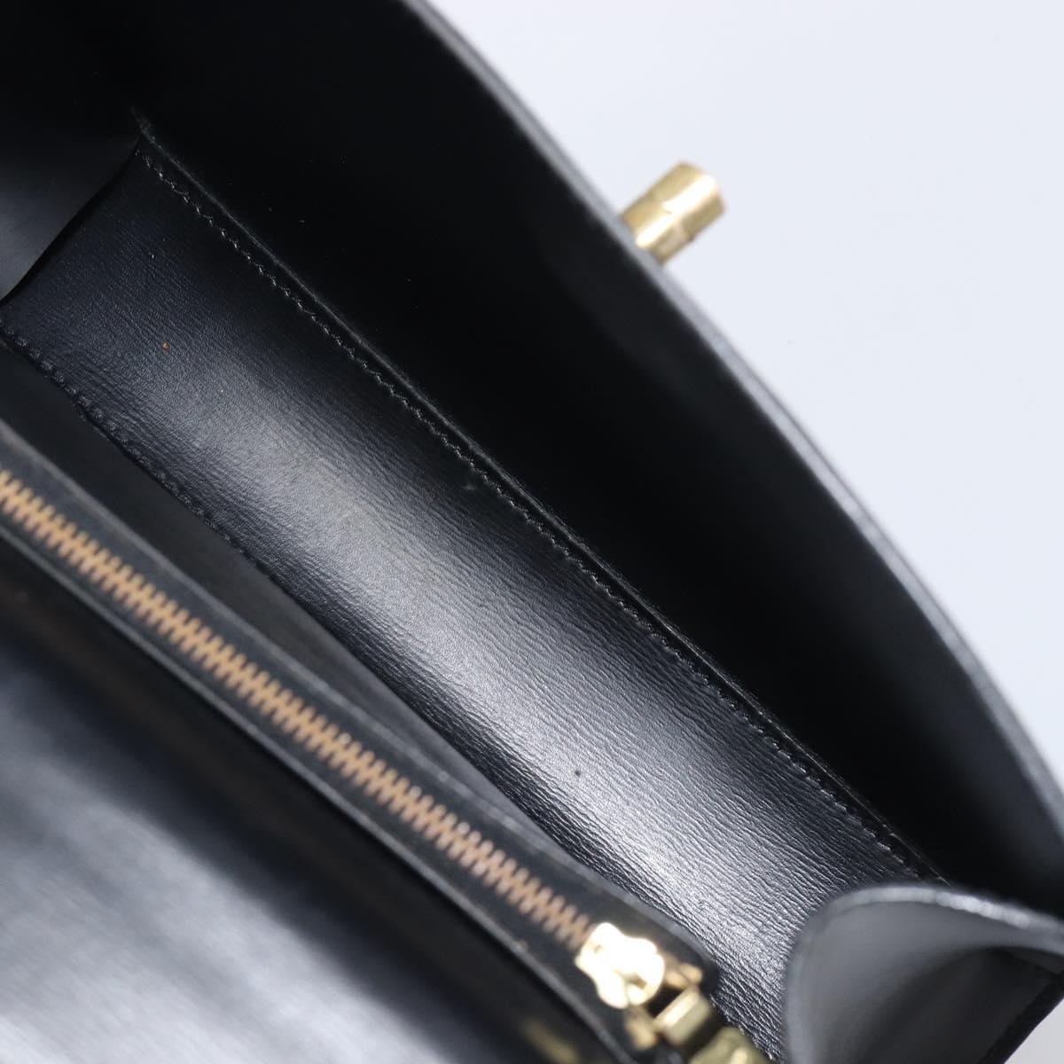 LOUIS VUITTON Epi Malesherbes Hand Bag Black M52372 LV Auth BA15558