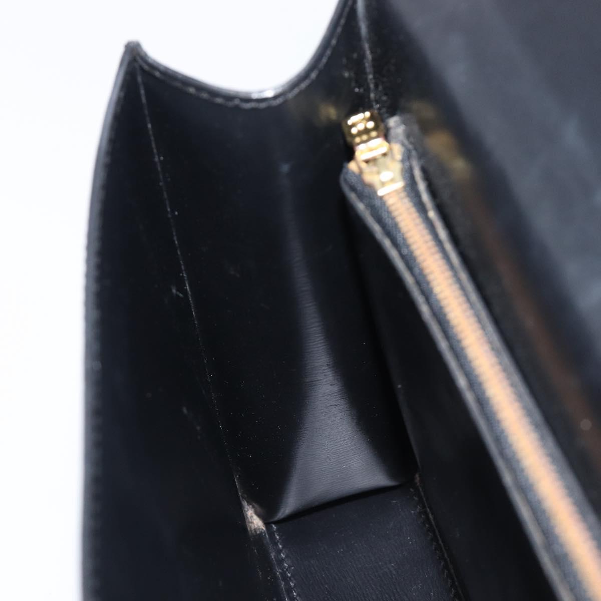 LOUIS VUITTON Epi Malesherbes Hand Bag Black M52372 LV Auth BA15558