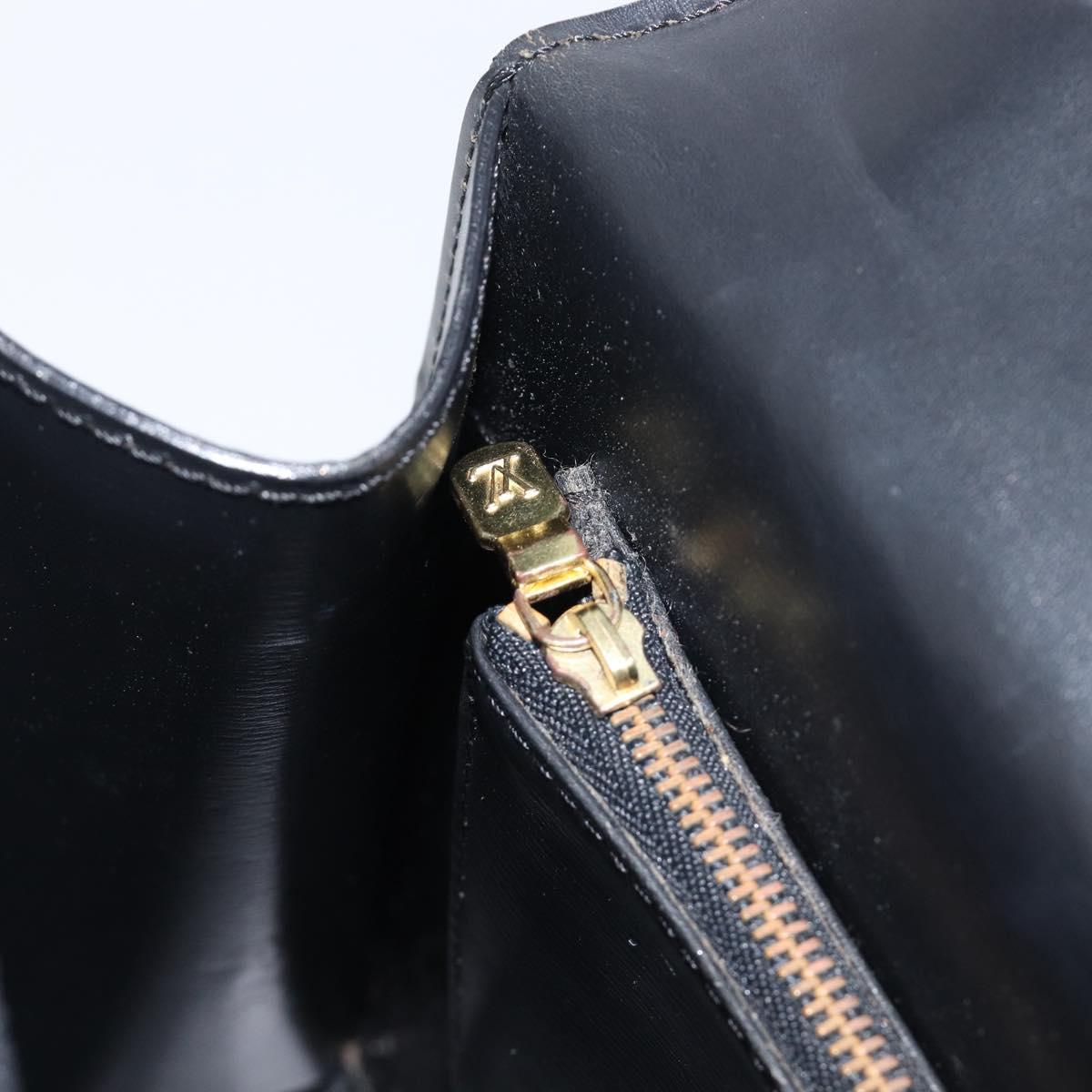 LOUIS VUITTON Epi Malesherbes Hand Bag Black M52372 LV Auth BA15558