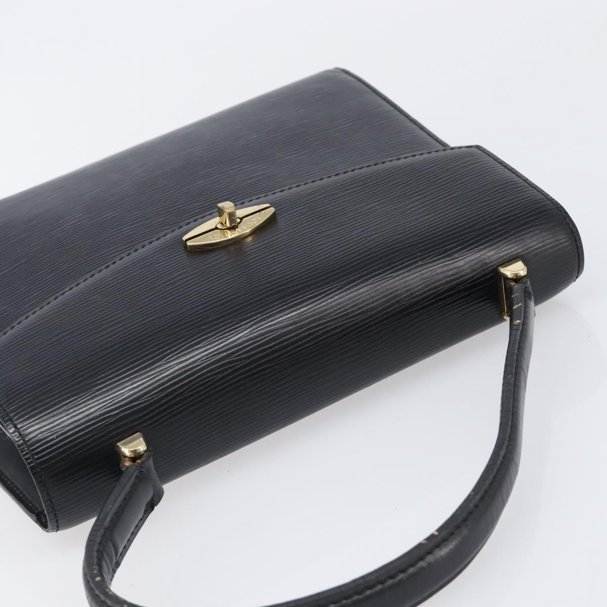 LOUIS VUITTON Epi Malesherbes Hand Bag Black M52372 LV Auth BA15558
