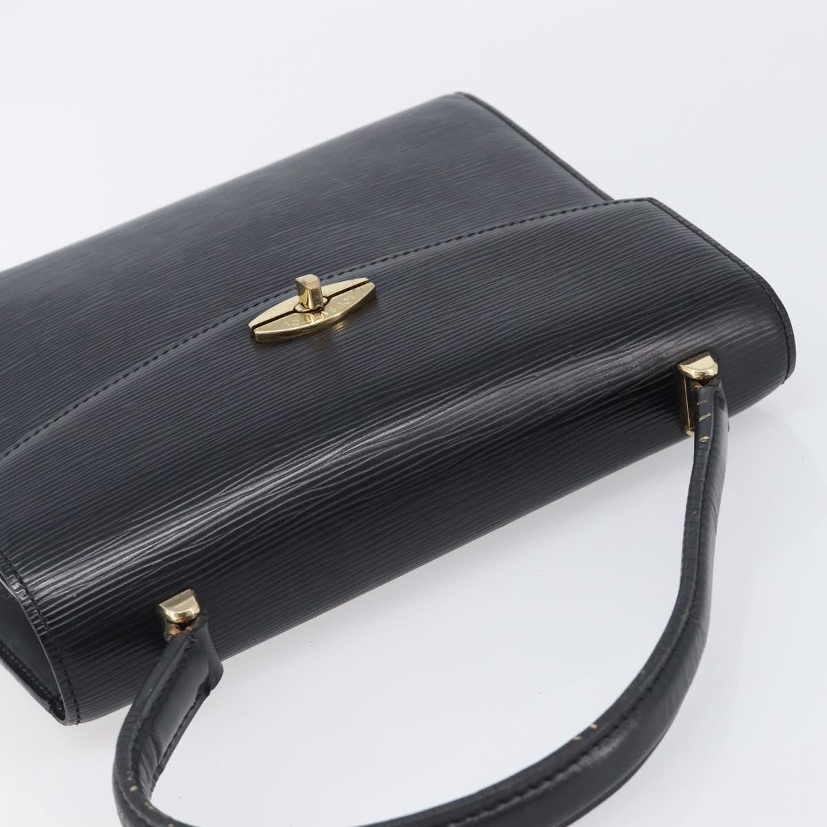 LOUIS VUITTON Epi Malesherbes Hand Bag Black M52372 LV Auth BA15558