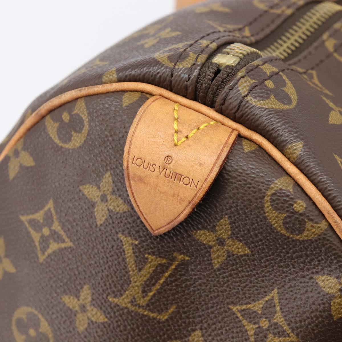 LOUIS VUITTON Monogram Keepall 50 Boston Bag M41426 LV Auth BA15561A