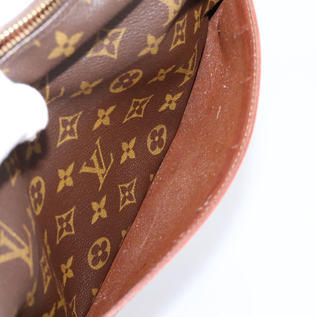 LOUIS VUITTON Monogram Compiegne 28 Clutch Bag M51845 LV Auth BA15562