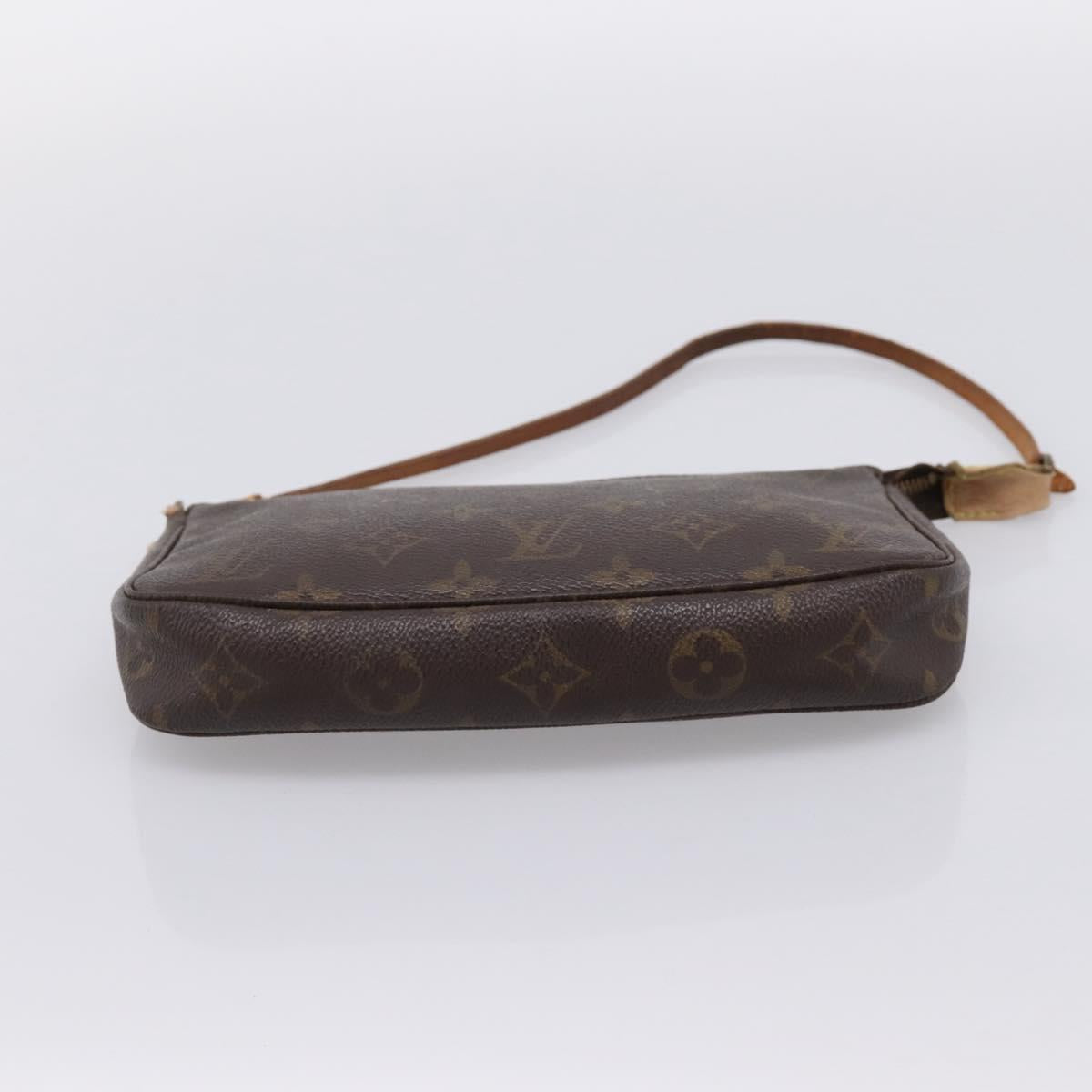 LOUIS VUITTON Monogram Pochette Accessoires Pouch M51980 LV Auth BA15564