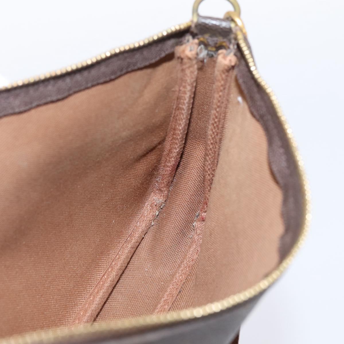 LOUIS VUITTON Monogram Pochette Accessoires Pouch M51980 LV Auth BA15564
