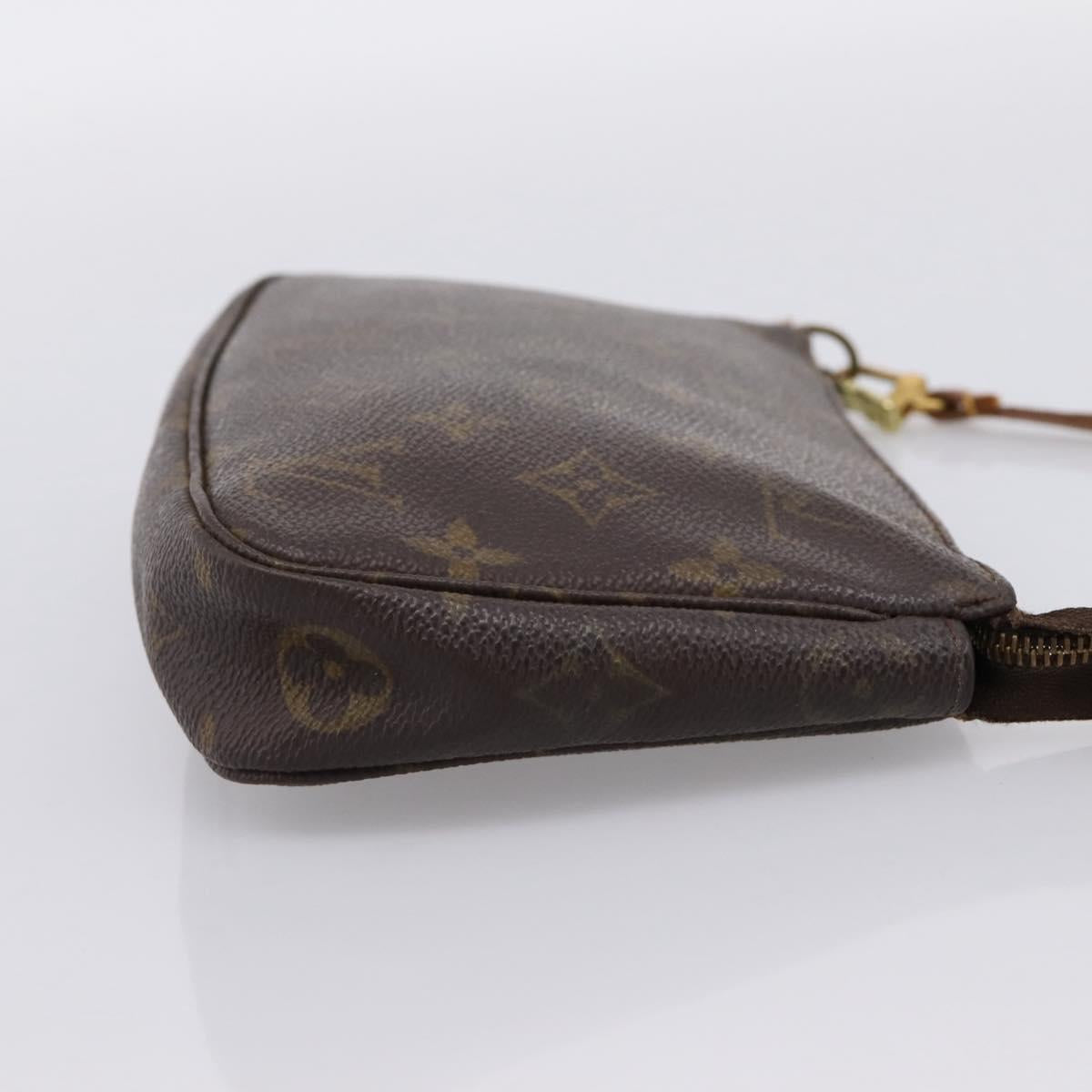 LOUIS VUITTON Monogram Pochette Accessoires Pouch M51980 LV Auth BA15564