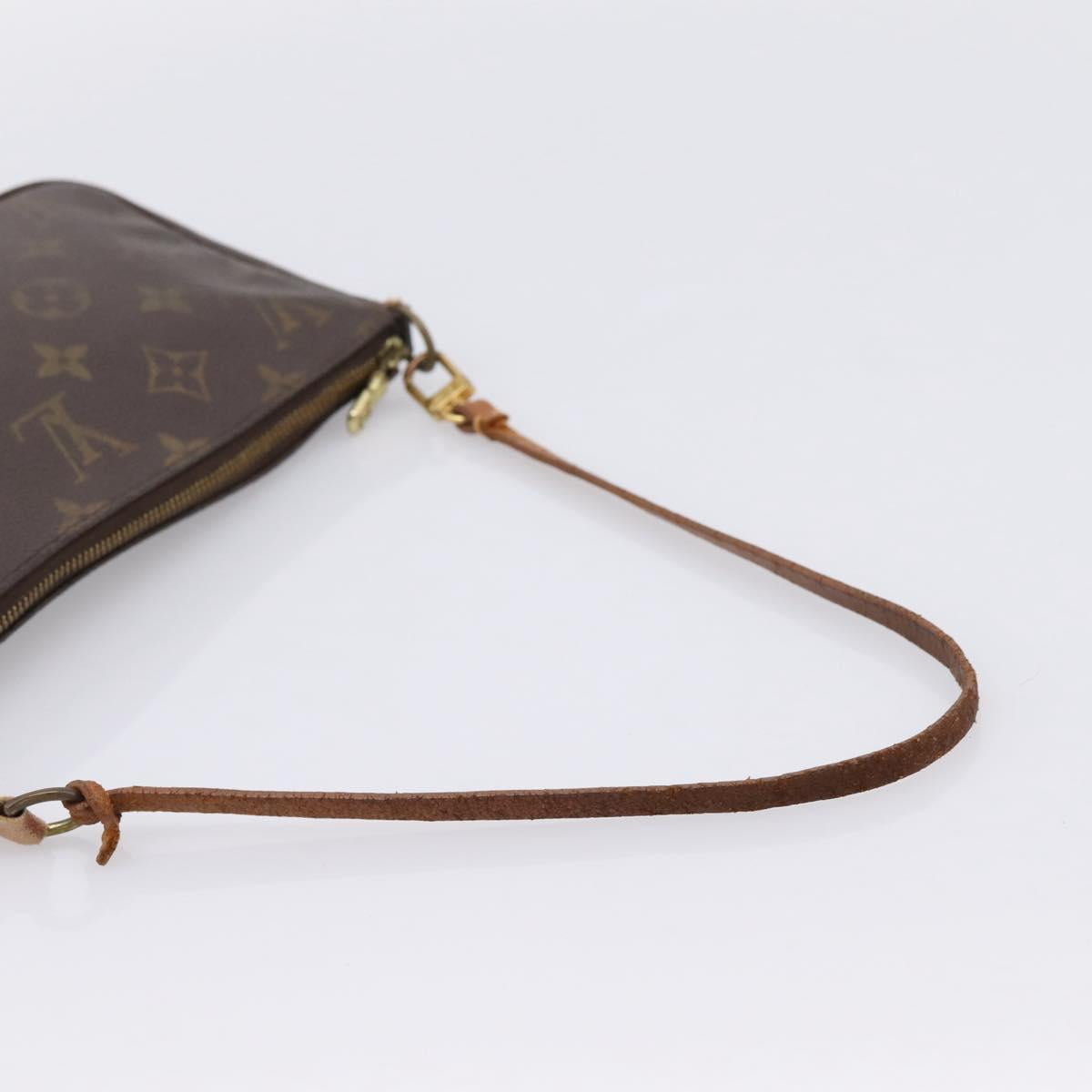 LOUIS VUITTON Monogram Pochette Accessoires Pouch M51980 LV Auth BA15564
