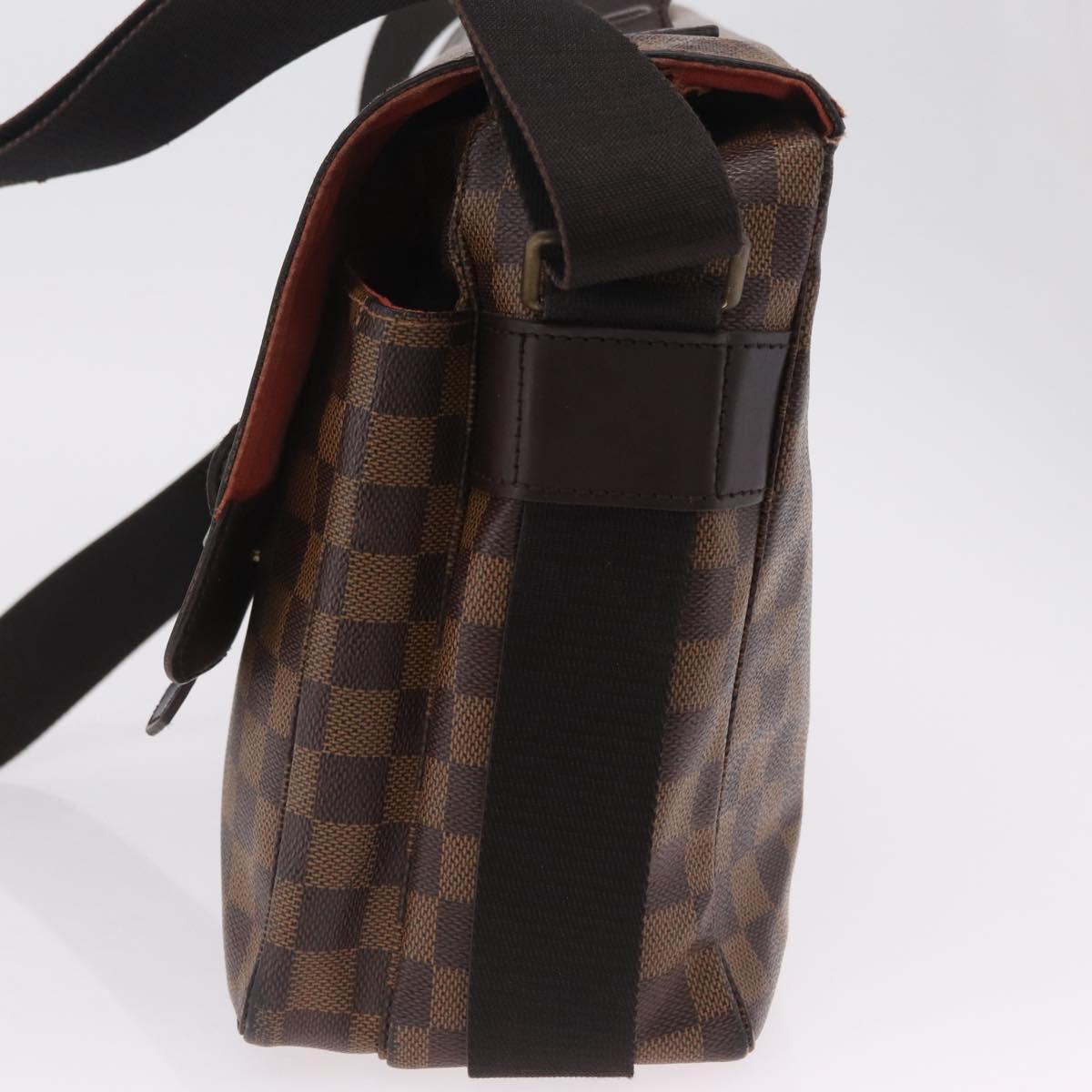 LOUIS VUITTON Damier Ebene Broadway Shoulder Bag N42270 LV Auth BA15571