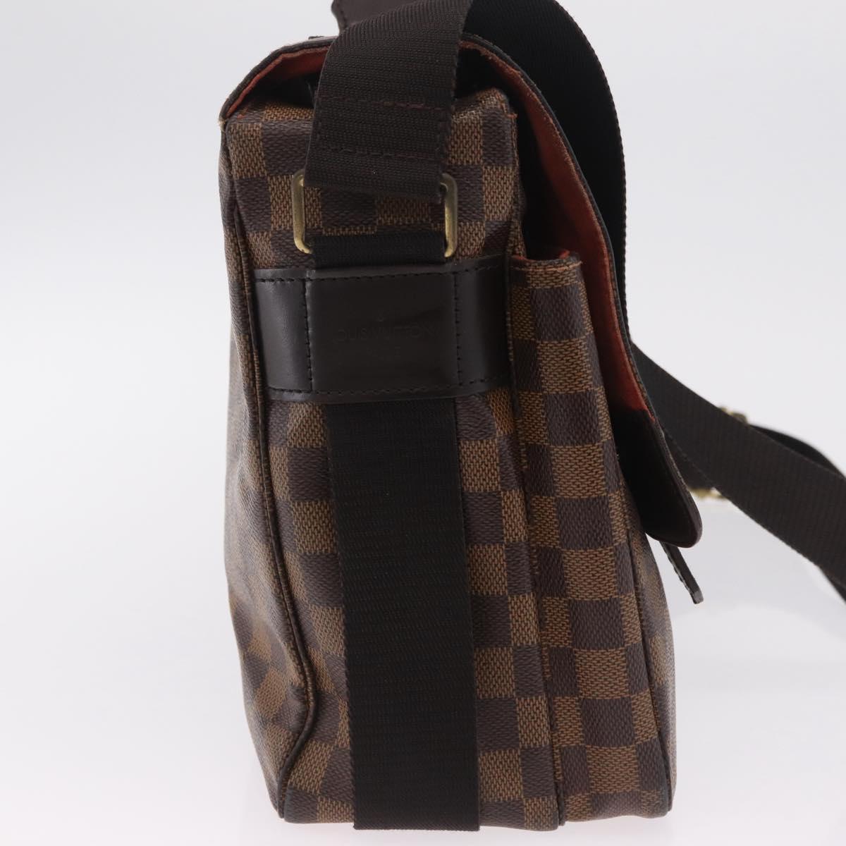 LOUIS VUITTON Damier Ebene Broadway Shoulder Bag N42270 LV Auth BA15571