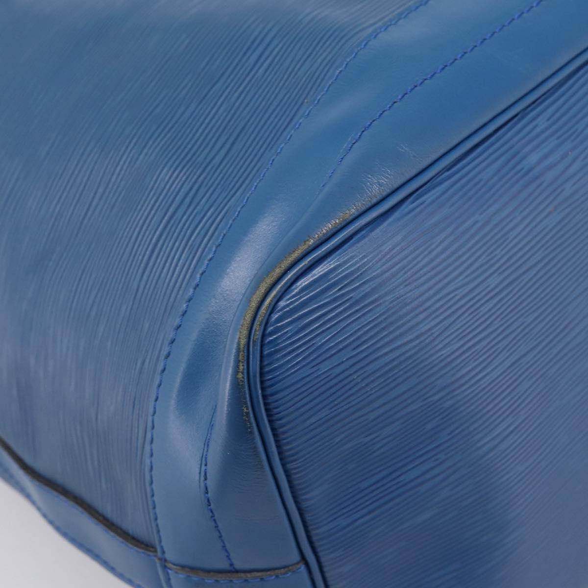 LOUIS VUITTON Epi Noe Shoulder Bag Blue M44005 LV Auth BA15580