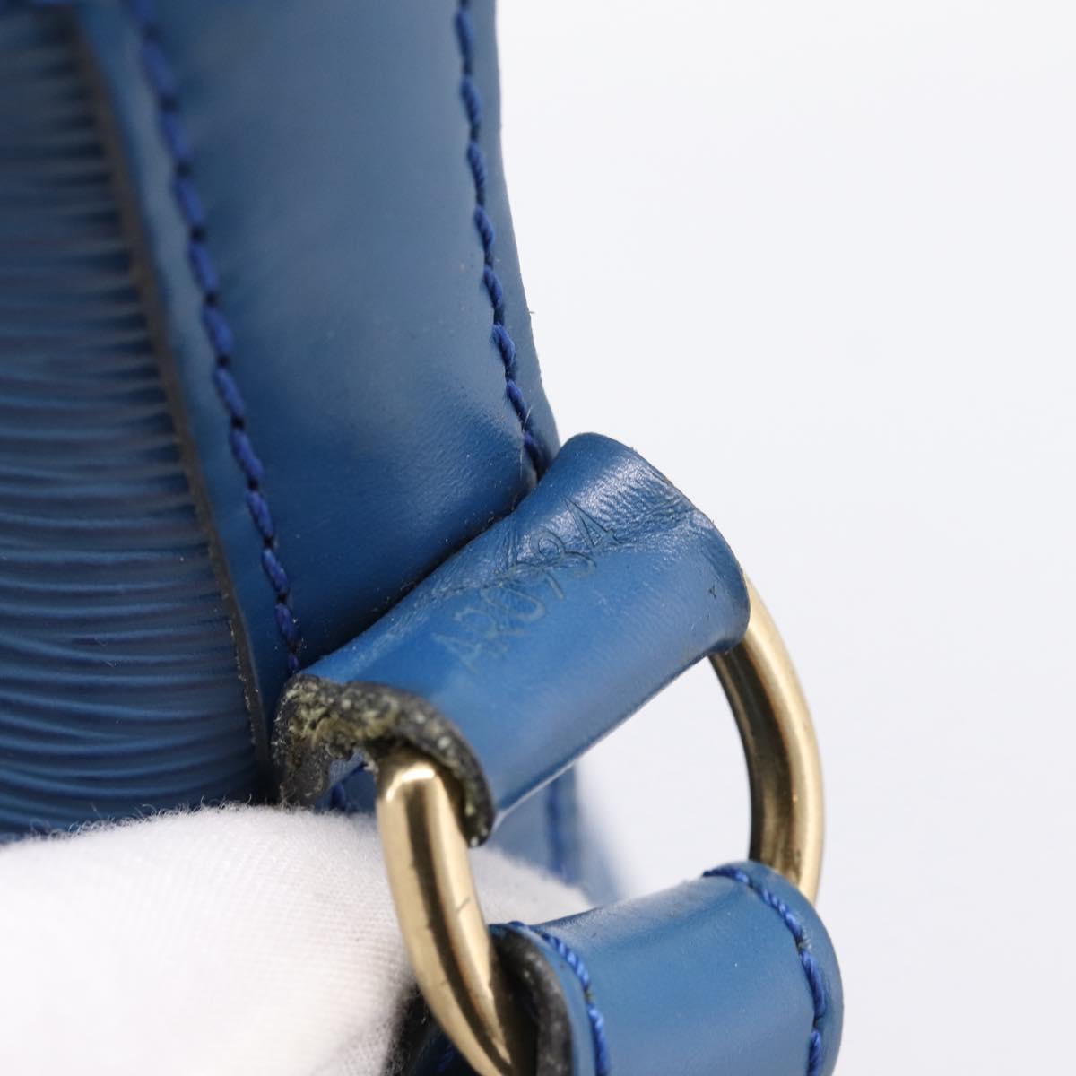 LOUIS VUITTON Epi Noe Shoulder Bag Blue M44005 LV Auth BA15580