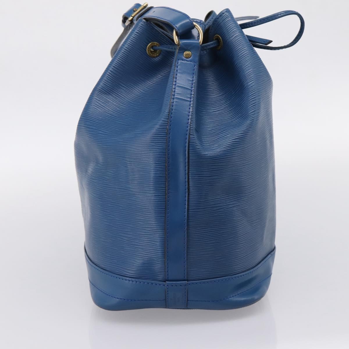 LOUIS VUITTON Epi Noe Shoulder Bag Blue M44005 LV Auth BA15580