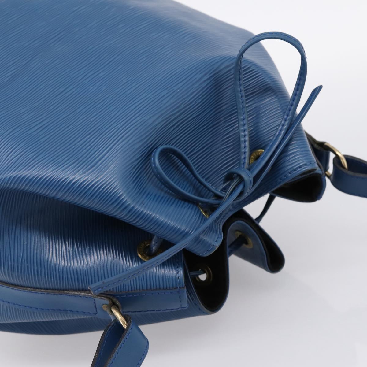 LOUIS VUITTON Epi Noe Shoulder Bag Blue M44005 LV Auth BA15580