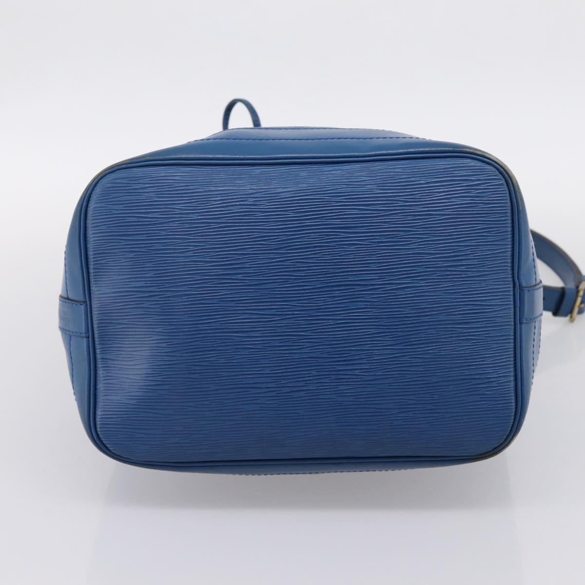 LOUIS VUITTON Epi Noe Shoulder Bag Blue M44005 LV Auth BA15580