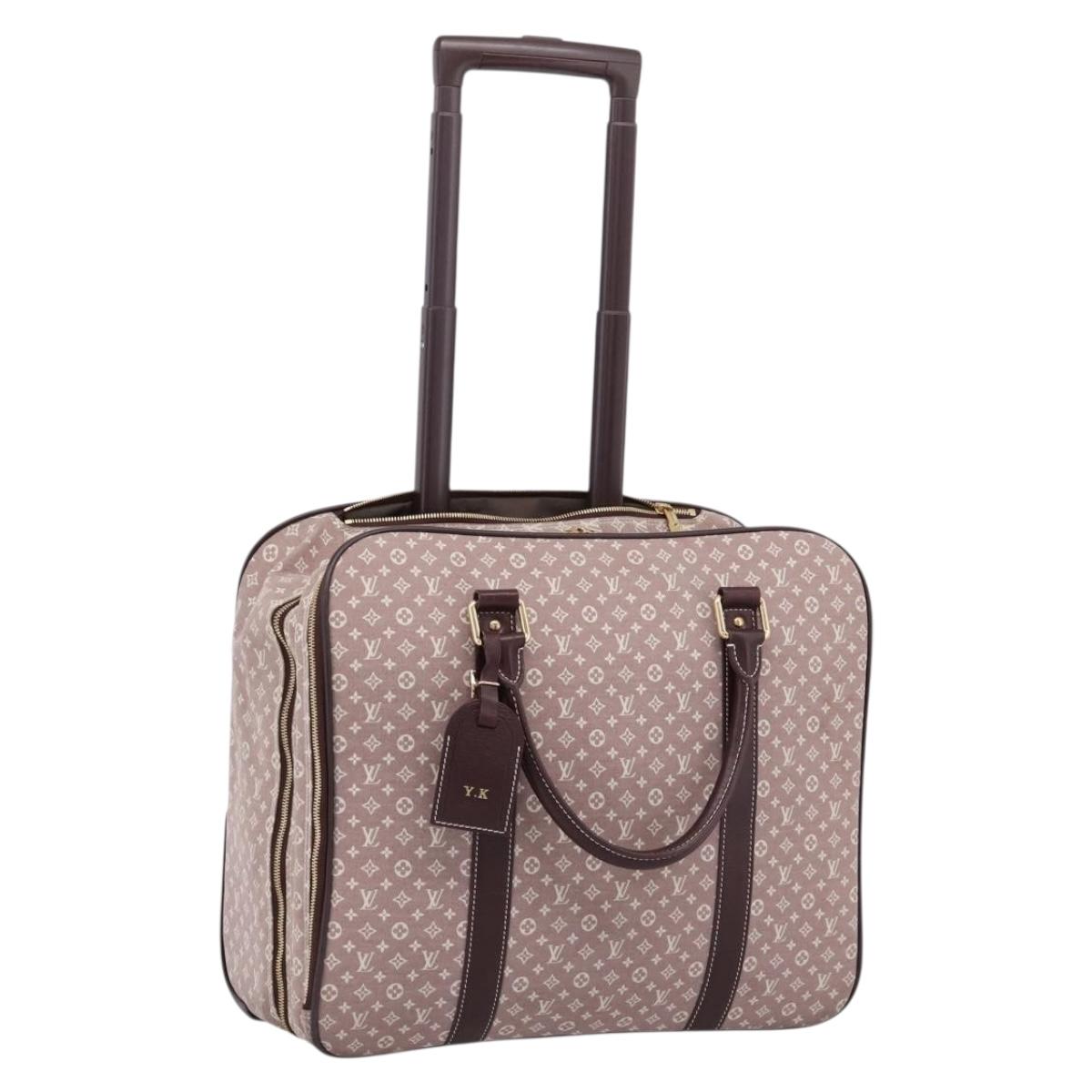 LOUIS VUITTON Monogram Idylle Epope Boston Bag Sepia M23208 LV Auth BA15581