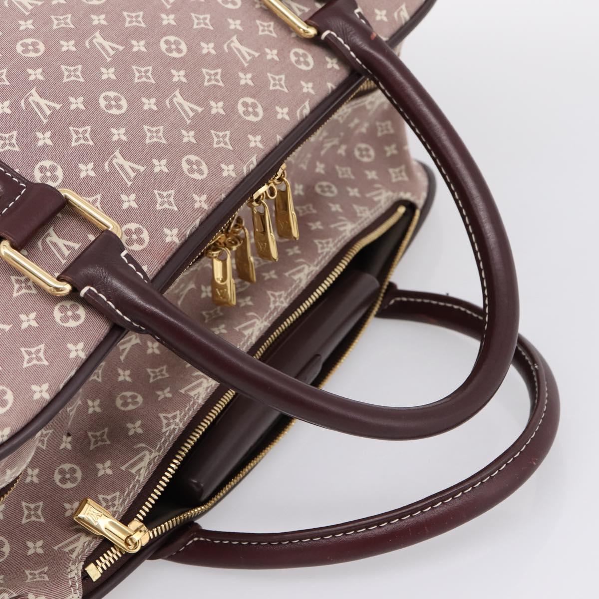LOUIS VUITTON Monogram Idylle Epope Boston Bag Sepia M23208 LV Auth BA15581