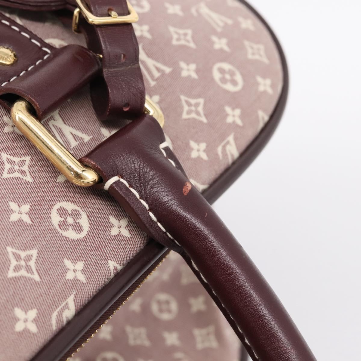 LOUIS VUITTON Monogram Idylle Epope Boston Bag Sepia M23208 LV Auth BA15581