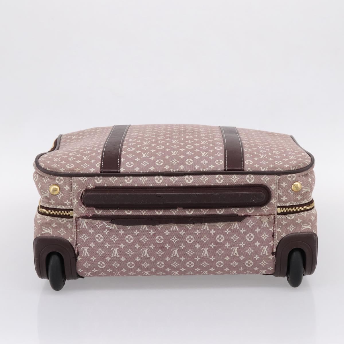 LOUIS VUITTON Monogram Idylle Epope Boston Bag Sepia M23208 LV Auth BA15581