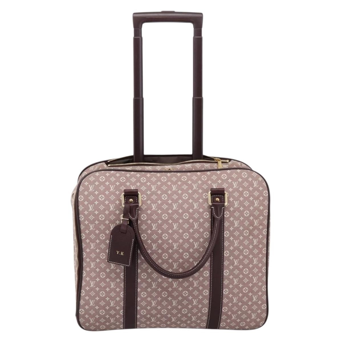 LOUIS VUITTON Monogram Idylle Epope Boston Bag Sepia M23208 LV Auth BA15581