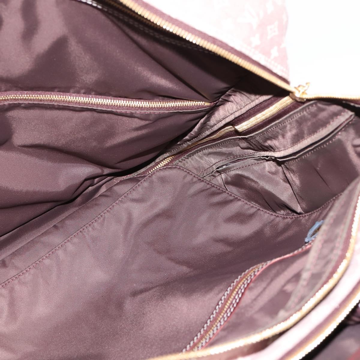 LOUIS VUITTON Monogram Idylle Epope Boston Bag Sepia M23208 LV Auth BA15581