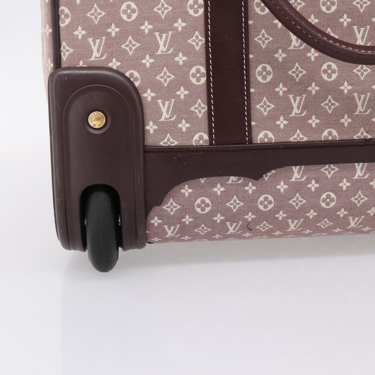 LOUIS VUITTON Monogram Idylle Epope Boston Bag Sepia M23208 LV Auth BA15581