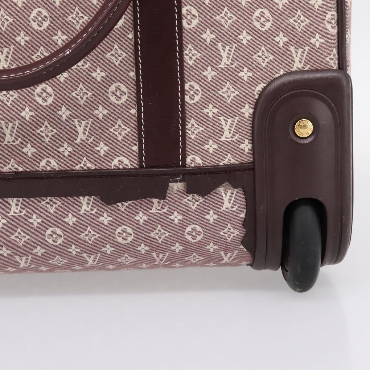 LOUIS VUITTON Monogram Idylle Epope Boston Bag Sepia M23208 LV Auth BA15581