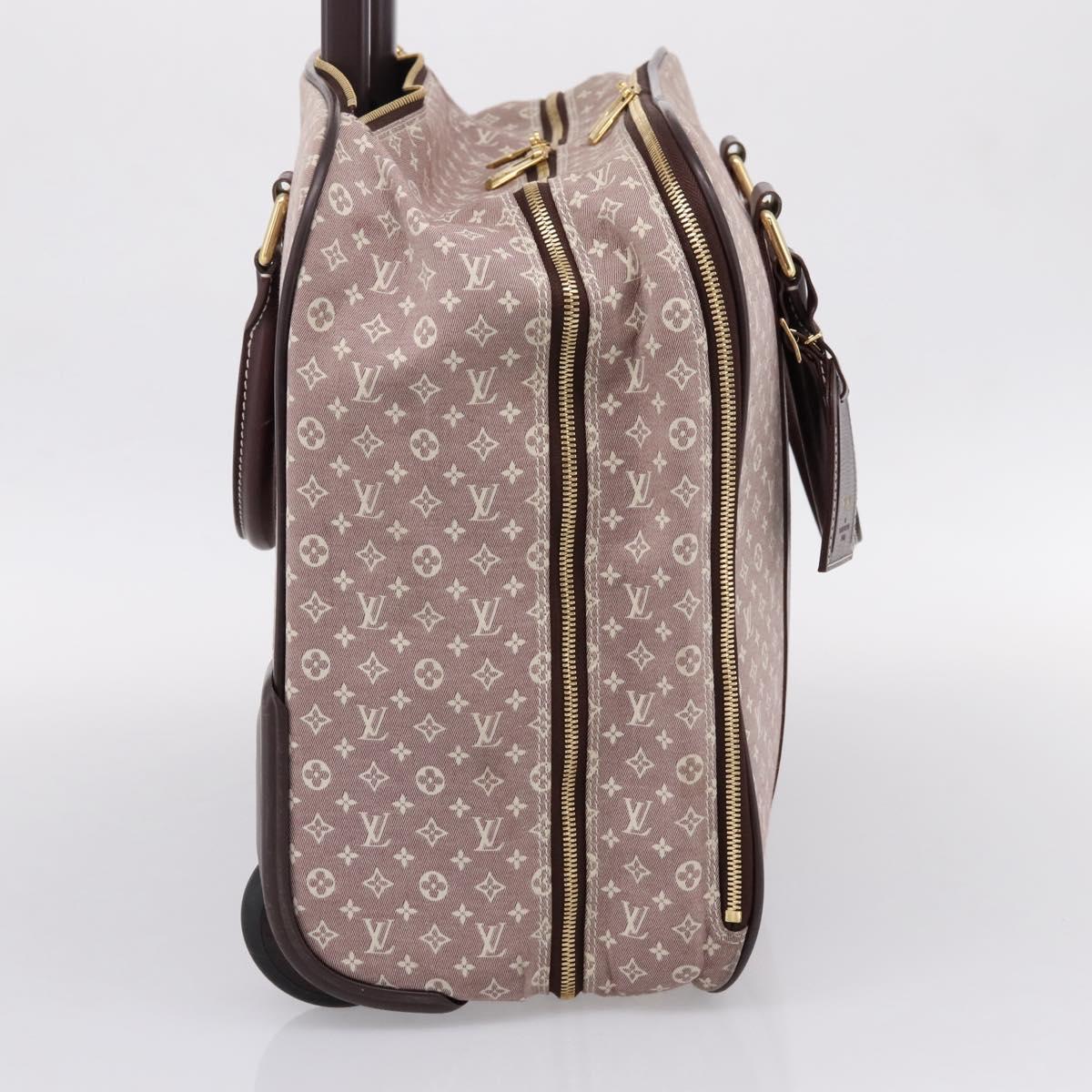LOUIS VUITTON Monogram Idylle Epope Boston Bag Sepia M23208 LV Auth BA15581