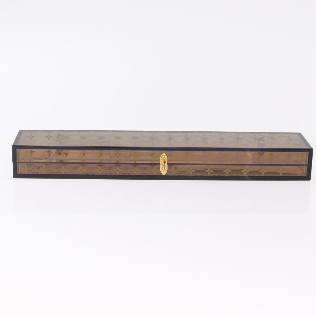 LOUIS VUITTON Baguette Chop Stick Set Wood VIP Only Brown M99171 Auth BA15582V