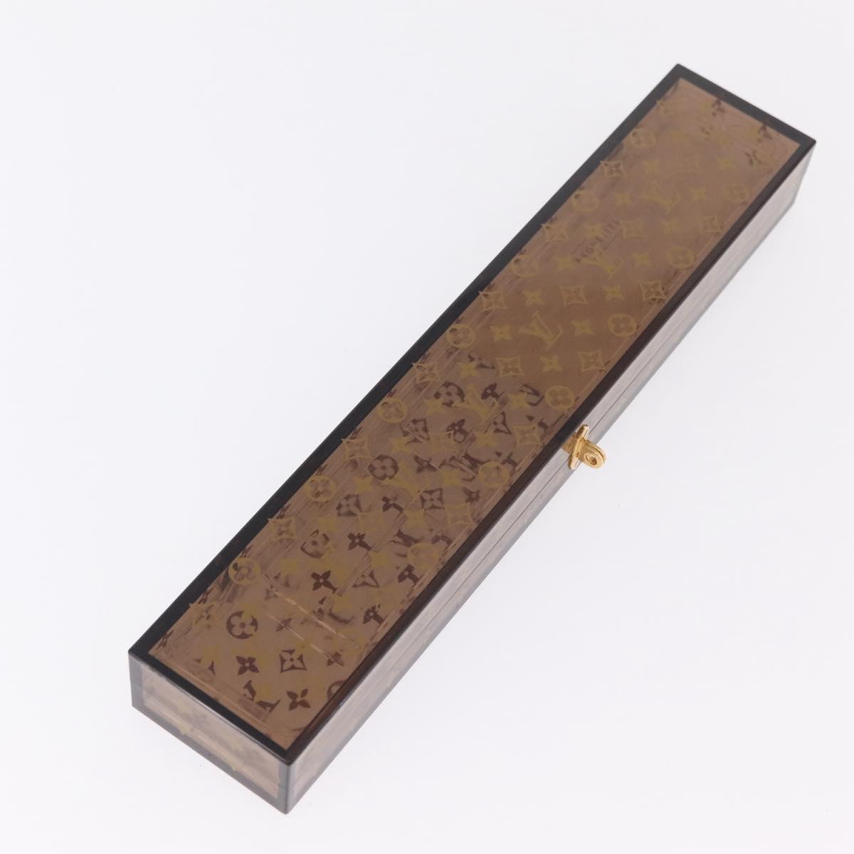 LOUIS VUITTON Baguette Chop Stick Set Wood VIP Only Brown M99171 Auth BA15582V