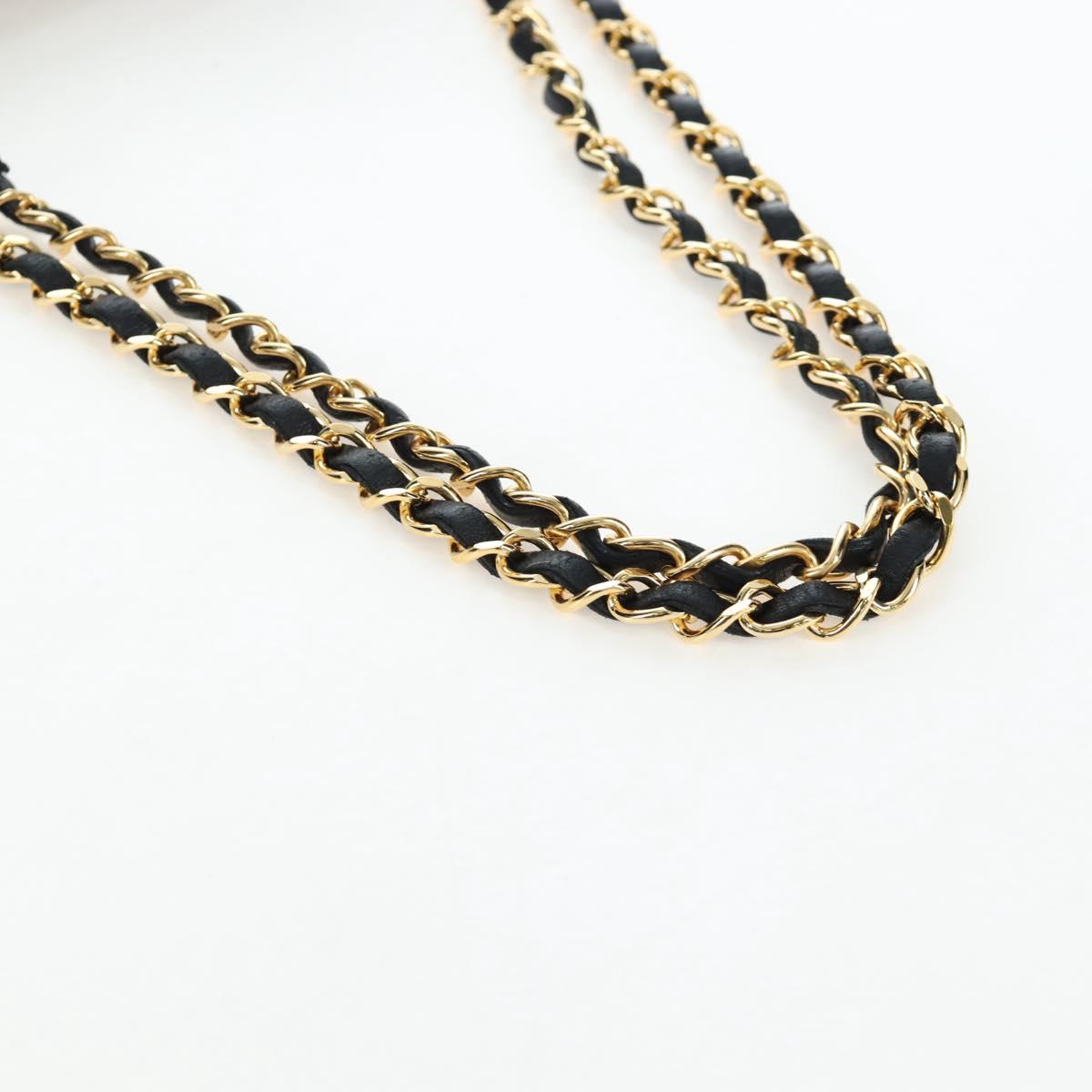 CHANEL V-stitch Chevron Double Flap Matelasse 25 Chain Shoulder Auth BA15583V