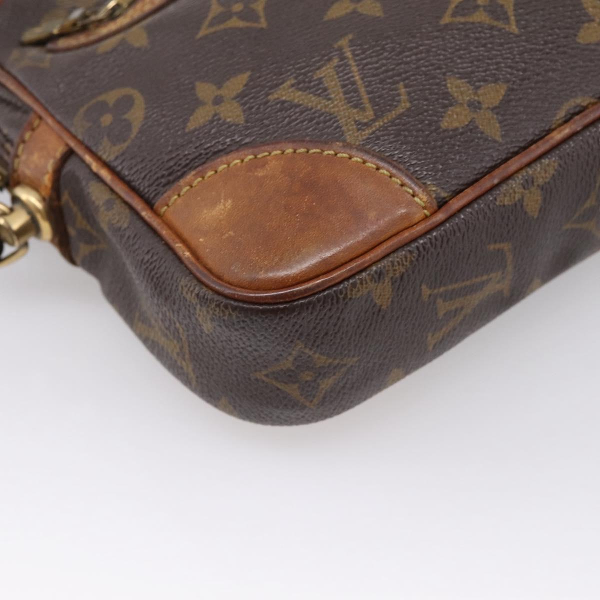 LOUIS VUITTON Monogram Marly Dragonne GM Clutch Bag M51825 LV Auth BA15596