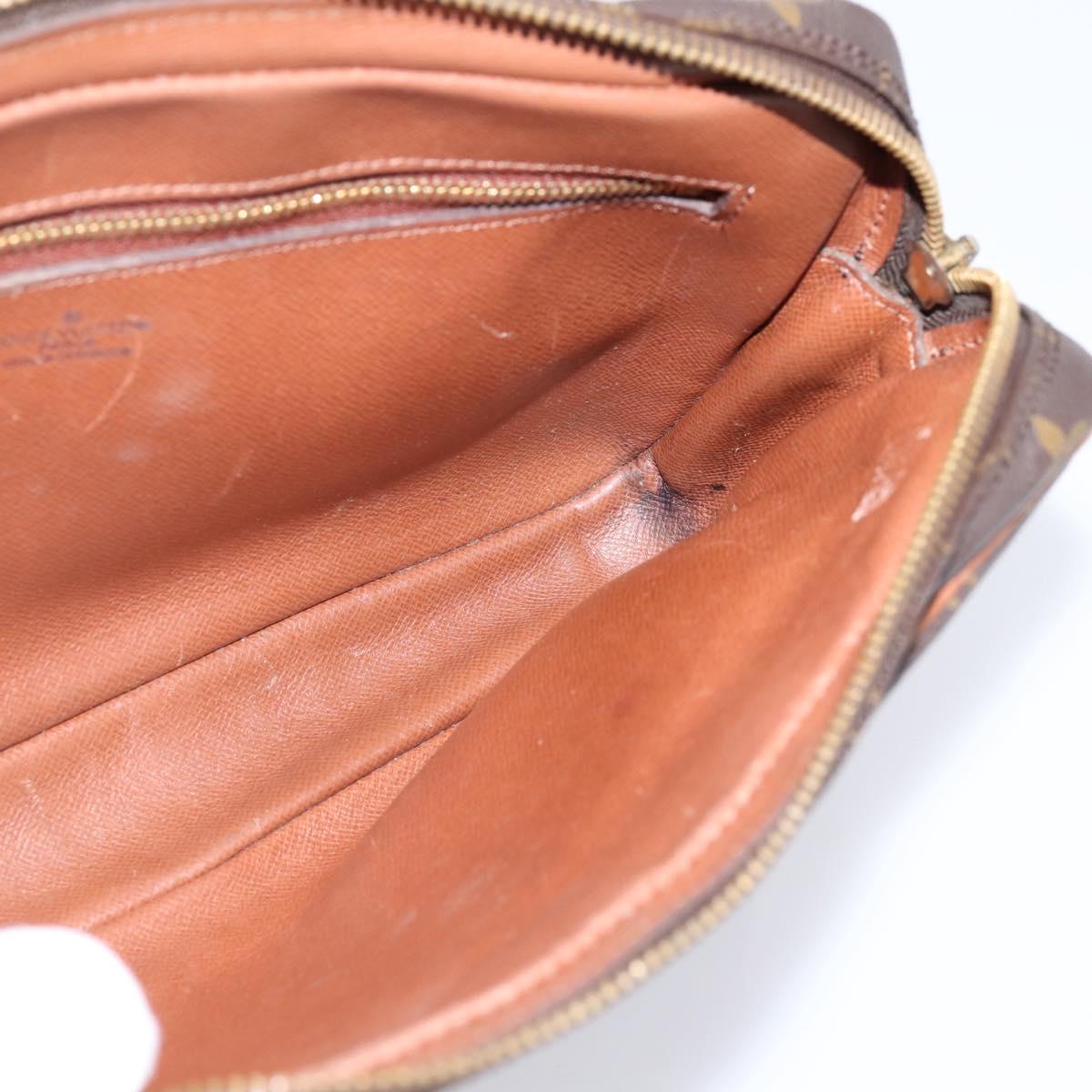 LOUIS VUITTON Monogram Marly Dragonne GM Clutch Bag M51825 LV Auth BA15596