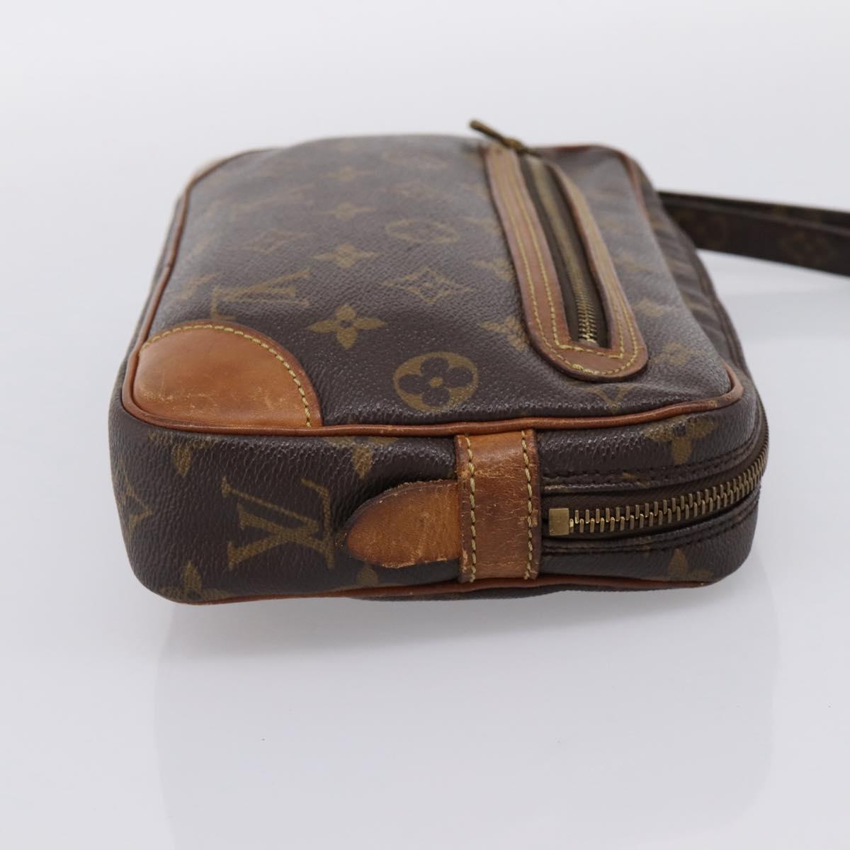 LOUIS VUITTON Monogram Marly Dragonne GM Clutch Bag M51825 LV Auth BA15596