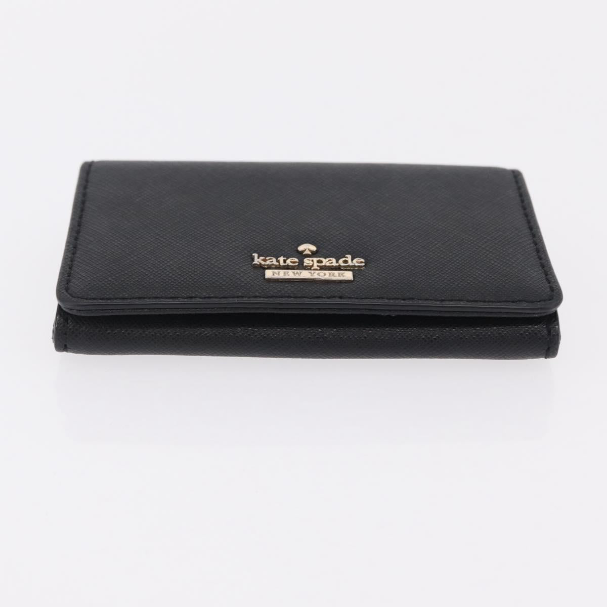 HERMES Miumiu Wallet Coin Purse Wallet Leather 7 Set Black Pink Auth BA15600