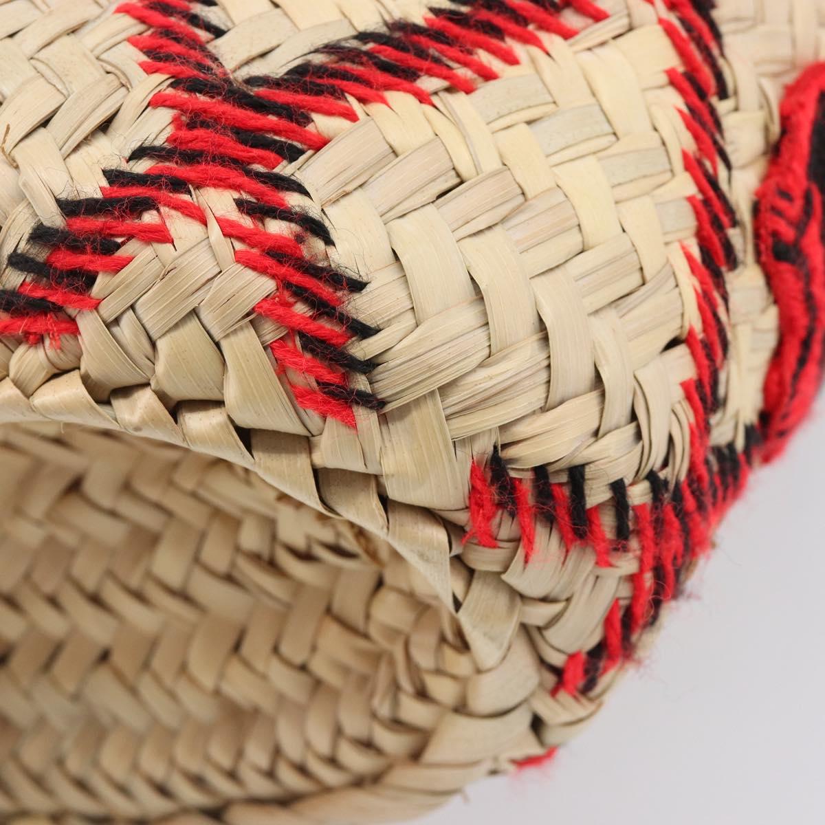 LOEWE Basket Bag Raffia William D. Morgan Collaboration Beige Auth BA15634SAM