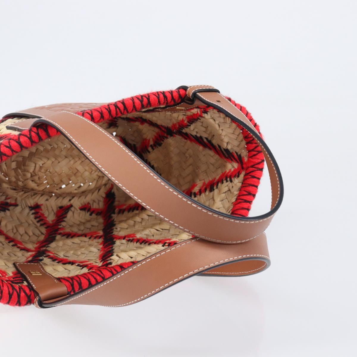 LOEWE Basket Bag Raffia William D. Morgan Collaboration Beige Auth BA15634SAM