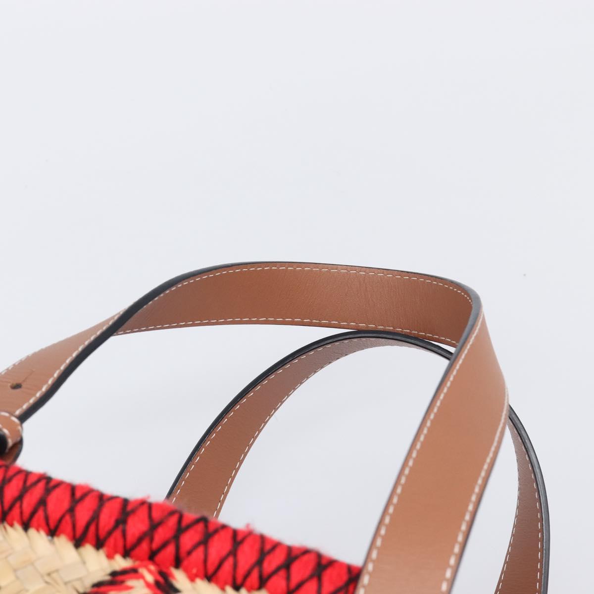 LOEWE Basket Bag Raffia William D. Morgan Collaboration Beige Auth BA15634SAM