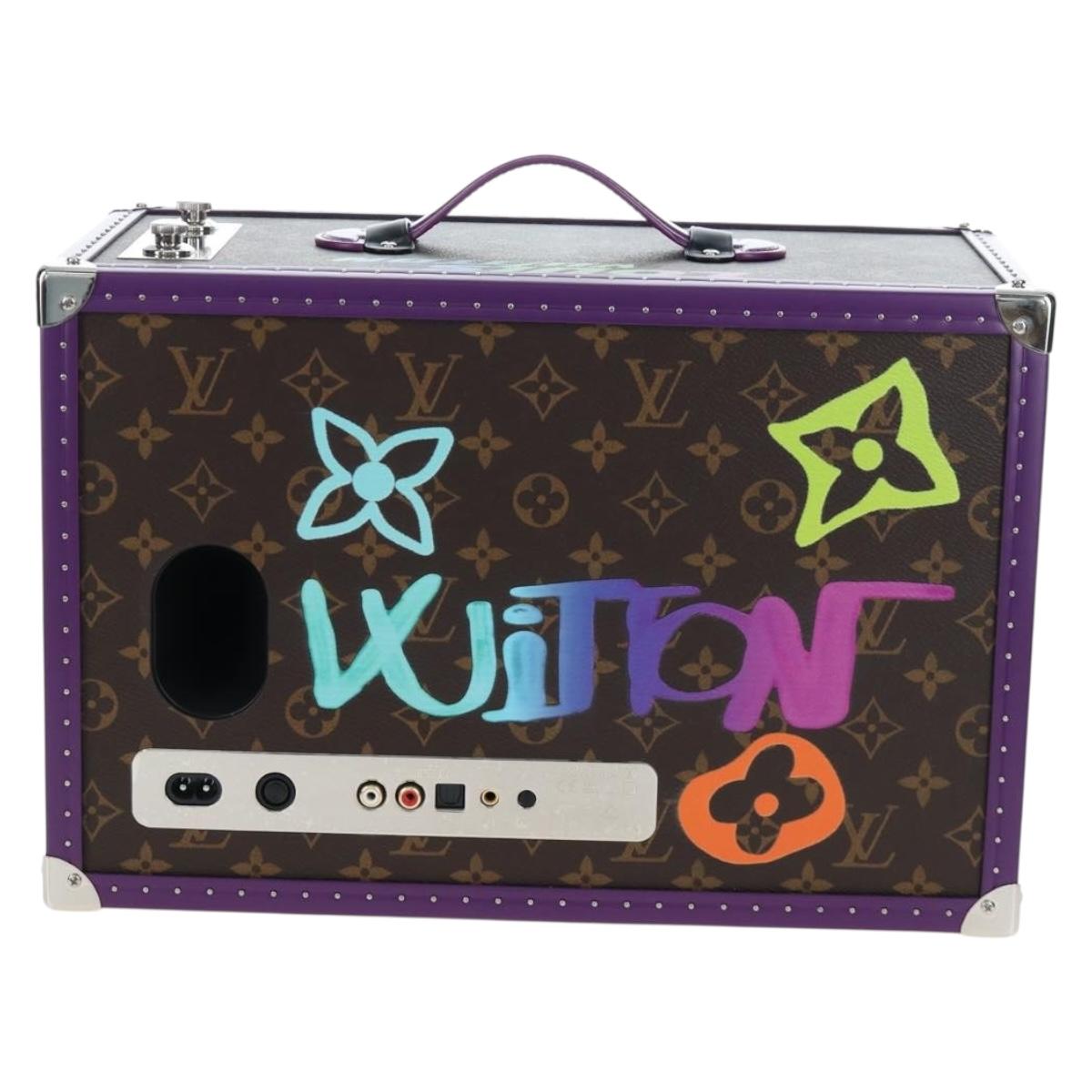 LOUIS VUITTON Speaker Trunk GM Speaker Virgil Abloh Usable GI0802 Auth BA15646SM