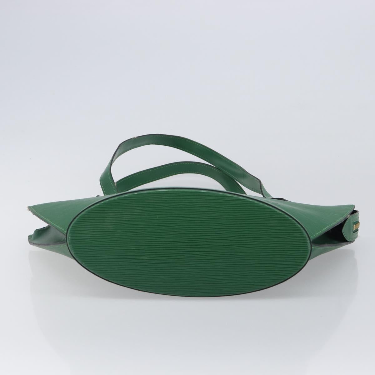 LOUIS VUITTON Epi Saint Jacques Shopping Bag Green M52274 LV Auth BA15650