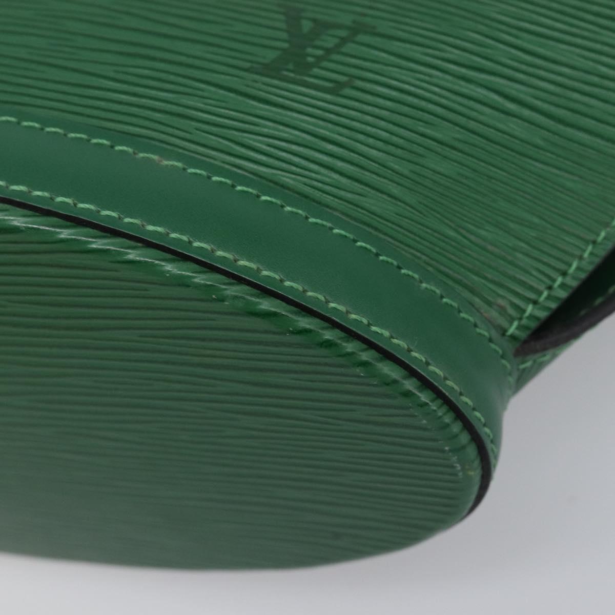 LOUIS VUITTON Epi Saint Jacques Shopping Bag Green M52274 LV Auth BA15650