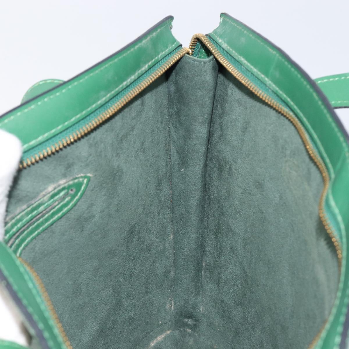 LOUIS VUITTON Epi Saint Jacques Shopping Bag Green M52274 LV Auth BA15650