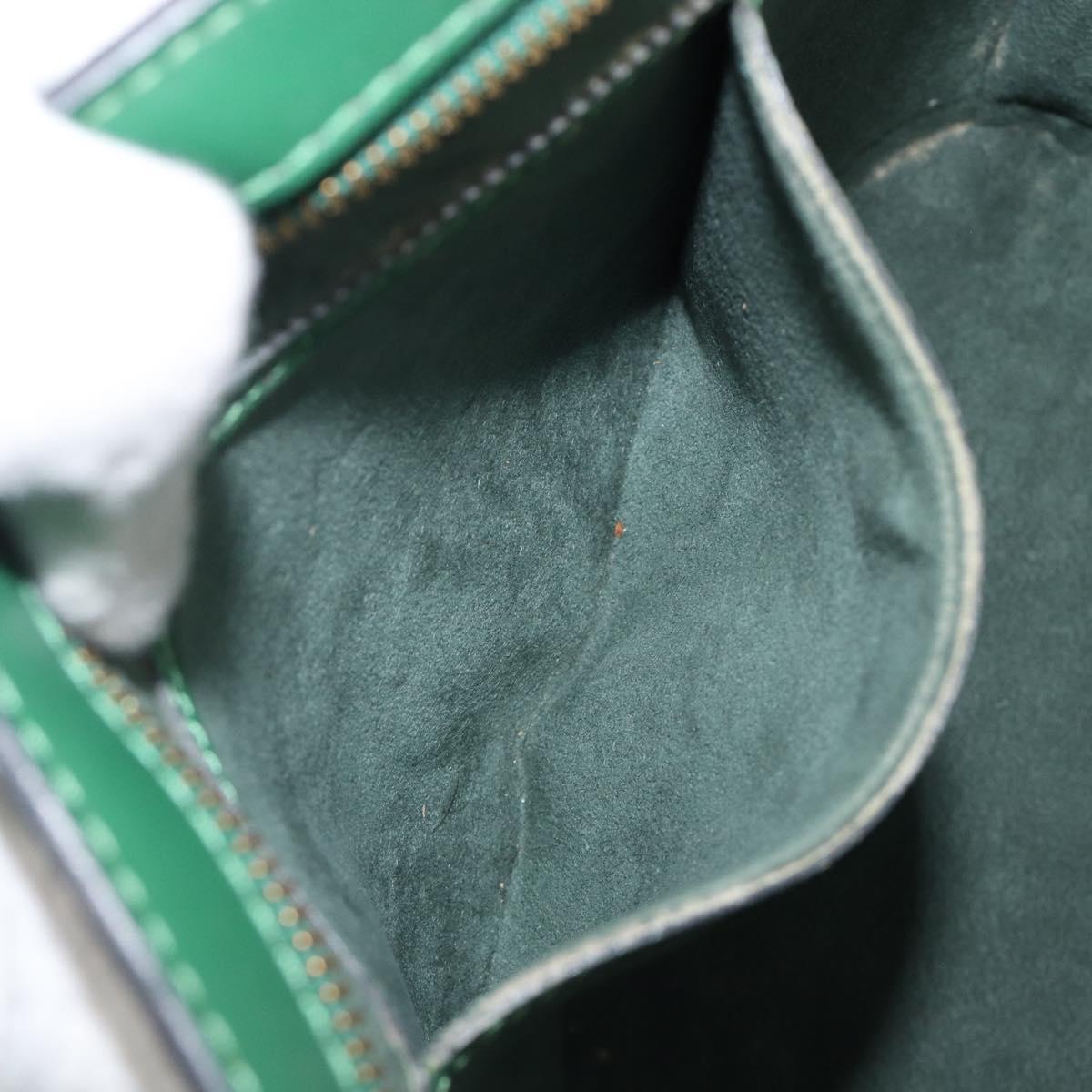 LOUIS VUITTON Epi Saint Jacques Shopping Bag Green M52274 LV Auth BA15650
