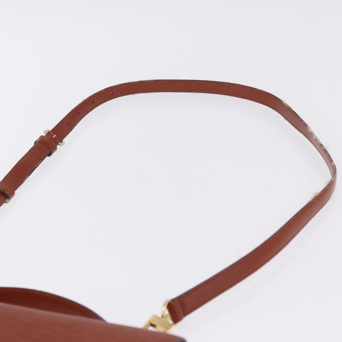 LOUIS VUITTON Epi Monceau 28 Hand Bag Brown M52123 LV Auth BA15652