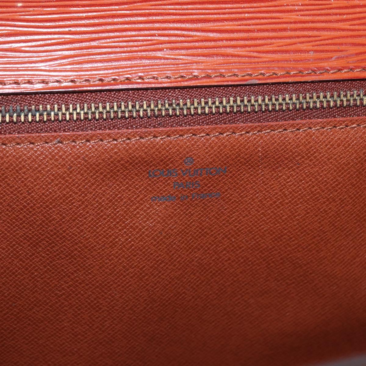 LOUIS VUITTON Epi Monceau 28 Hand Bag Brown M52123 LV Auth BA15652