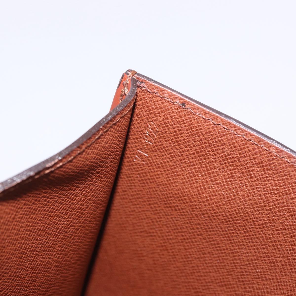 LOUIS VUITTON Epi Monceau 28 Hand Bag Brown M52123 LV Auth BA15652