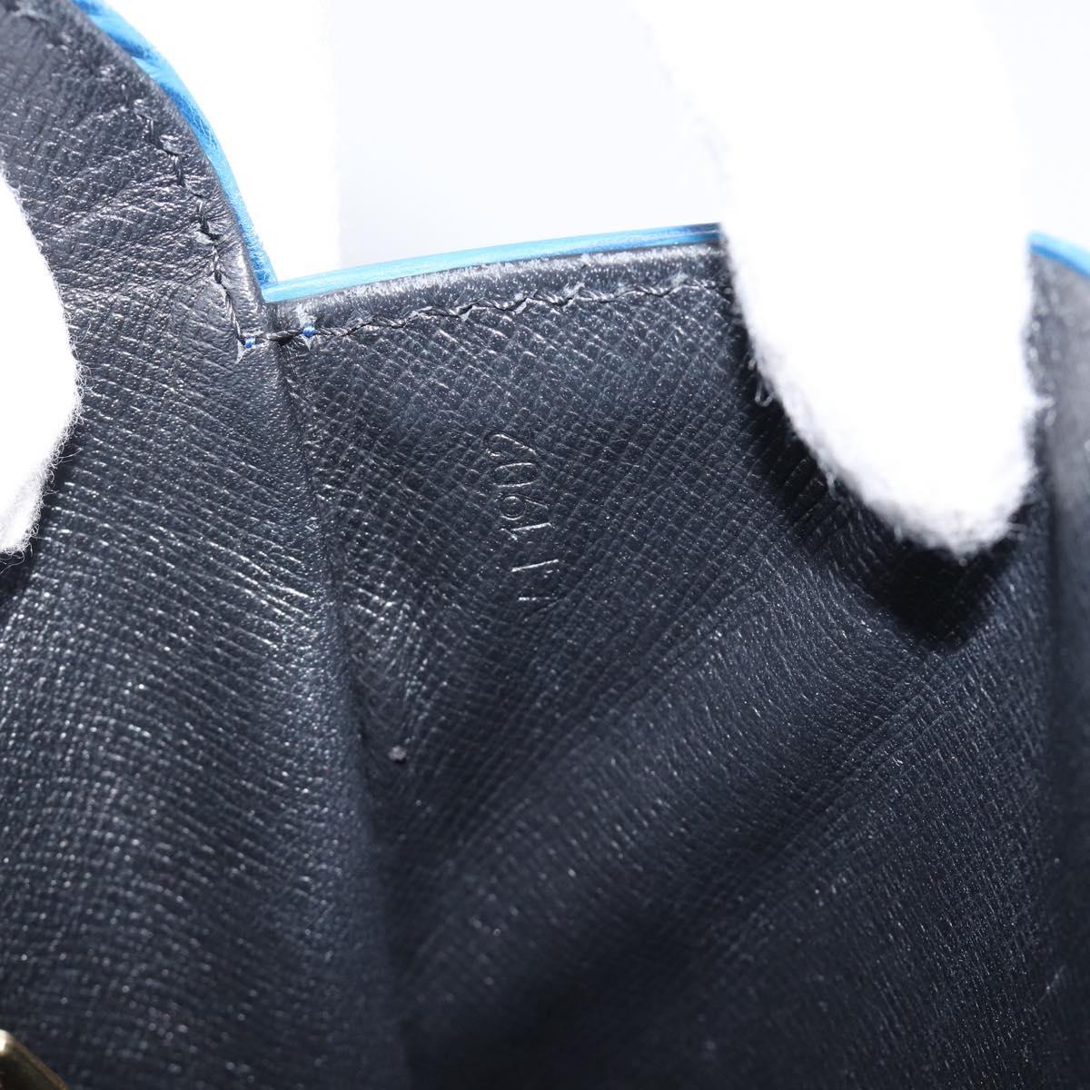 LOUIS VUITTON Epi Saint Cloud GM Shoulder Bag Toledo Blue M52195 LV Auth BA15654
