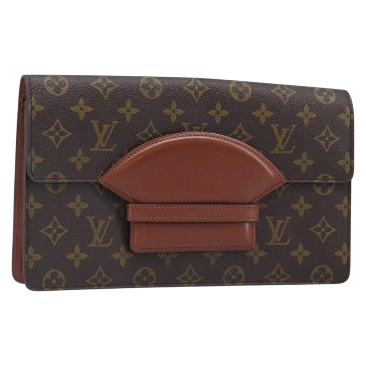 LOUIS VUITTON Monogram Chaillot Clutch Bag M51786 LV Auth BA15657