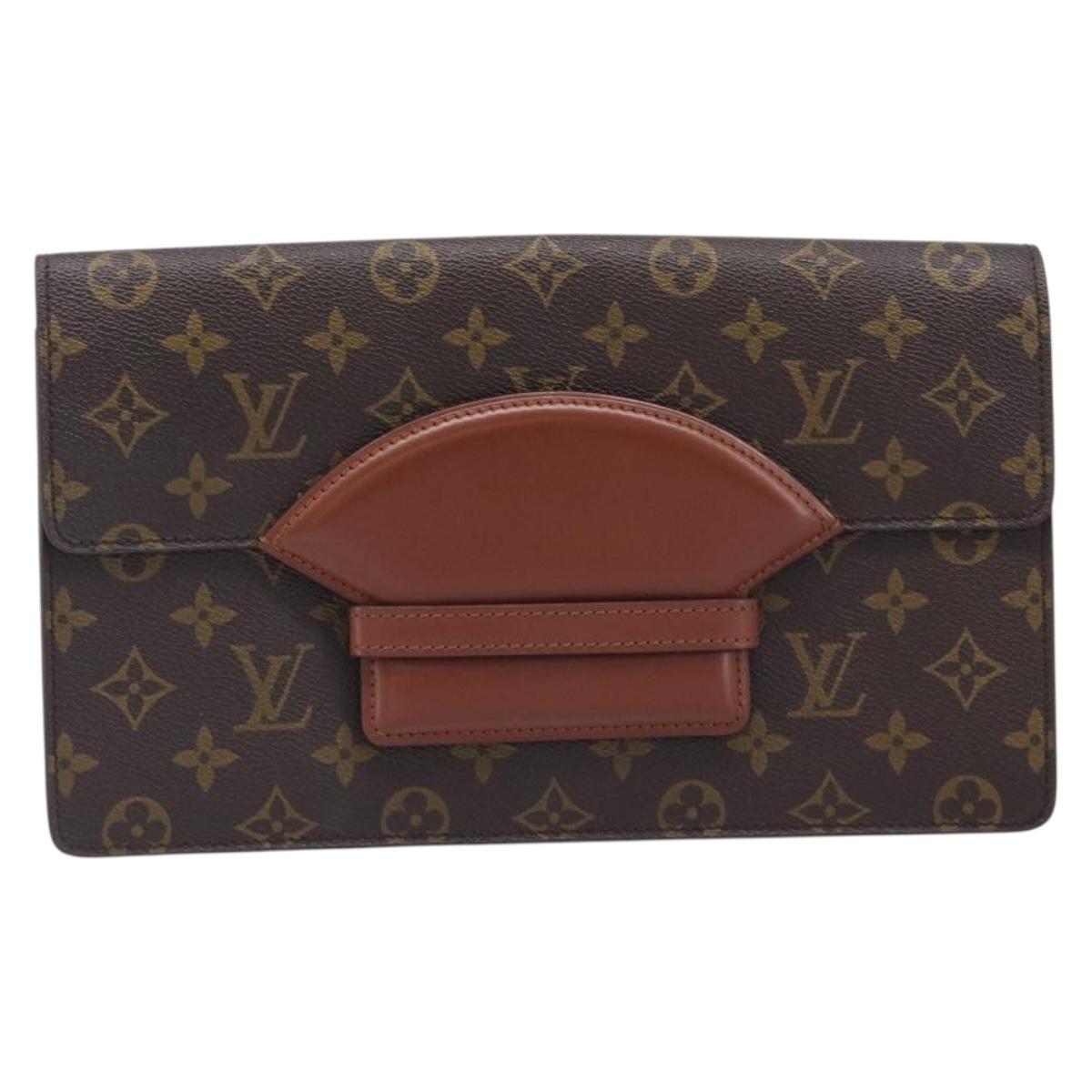 LOUIS VUITTON Monogram Chaillot Clutch Bag M51786 LV Auth BA15657