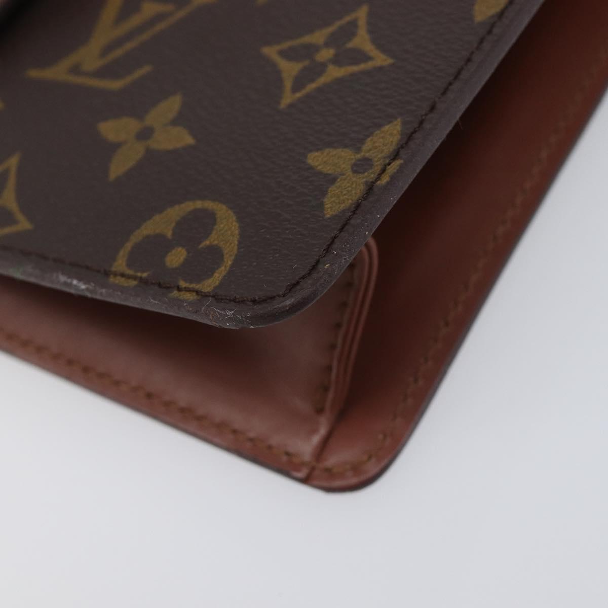 LOUIS VUITTON Monogram Chaillot Clutch Bag M51786 LV Auth BA15657