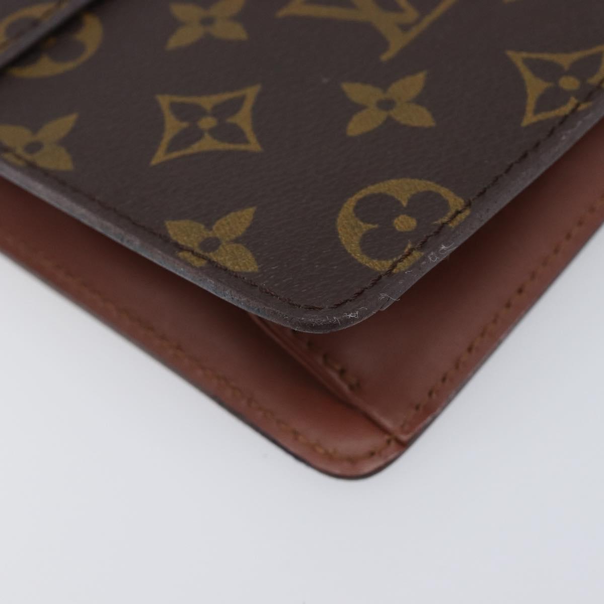 LOUIS VUITTON Monogram Chaillot Clutch Bag M51786 LV Auth BA15657